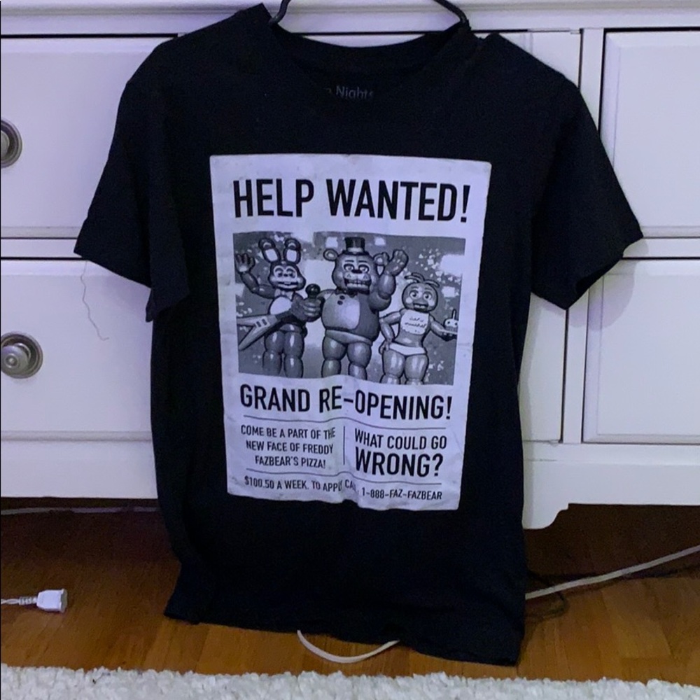 5 nights at Freddy’s shirt